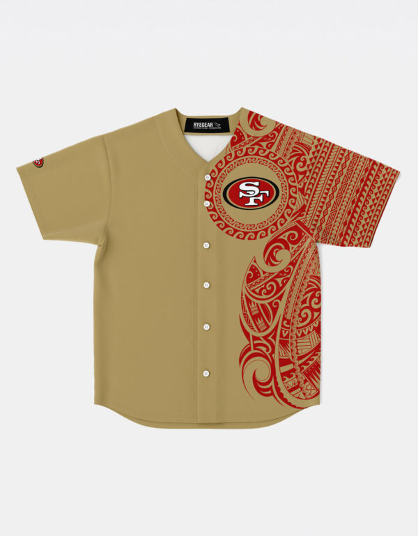 San Francisco 49ers NFL Jersey – Polynesian Gold