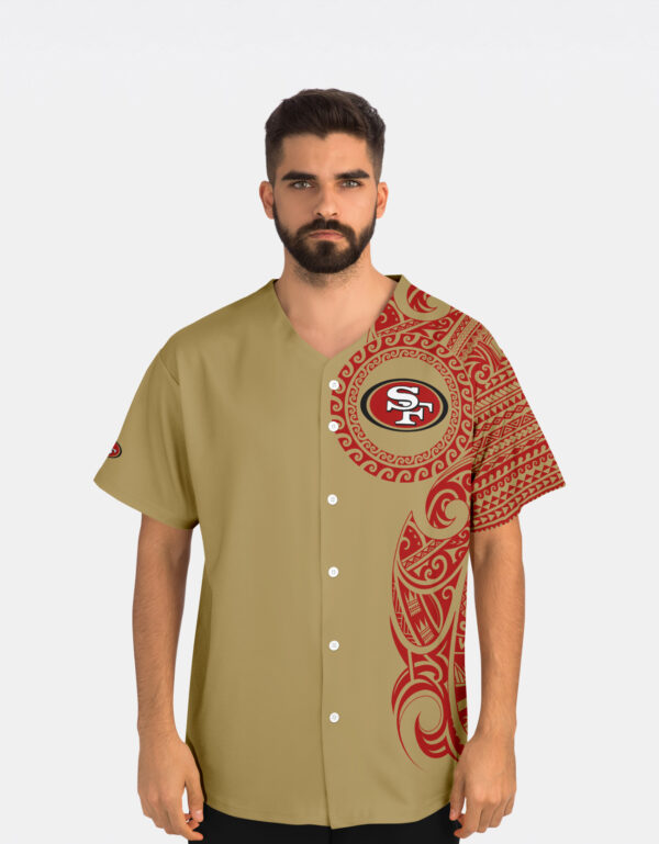 San Francisco 49ers NFL Jersey – Polynesian Gold