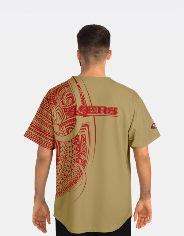 San Francisco 49ers NFL Jersey – Polynesian Gold