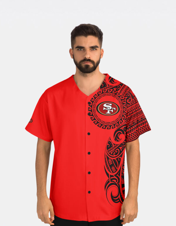 San Francisco 49ers NFL Jersey – Polynesian Red