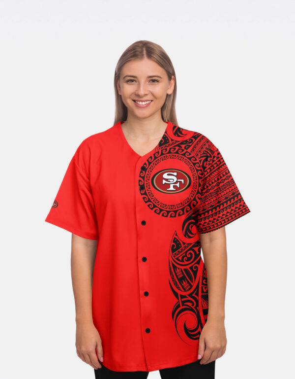 San Francisco 49ers NFL Jersey – Polynesian Red