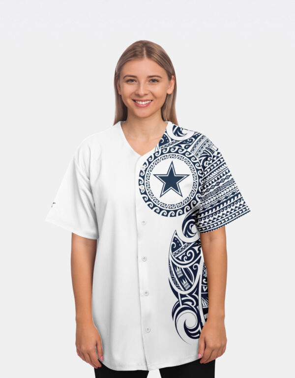 Dallas Cowboys NFL Jersey – Polynesian White