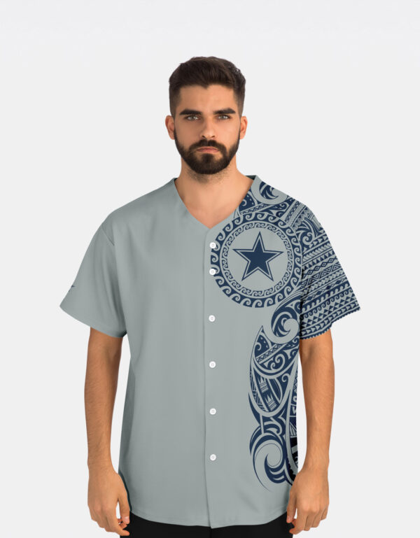 Dallas Cowboys NFL Jersey – Polynesian Silver