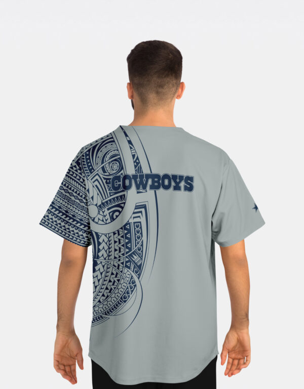 Dallas Cowboys NFL Jersey – Polynesian Silver