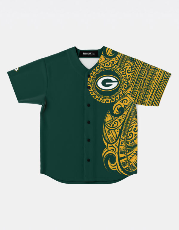 Green Bay Packers NFL Jersey – Polynesian Green