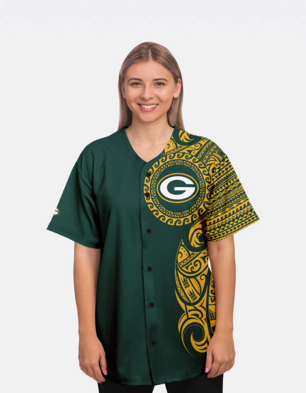 Green Bay Packers NFL Jersey – Polynesian Green