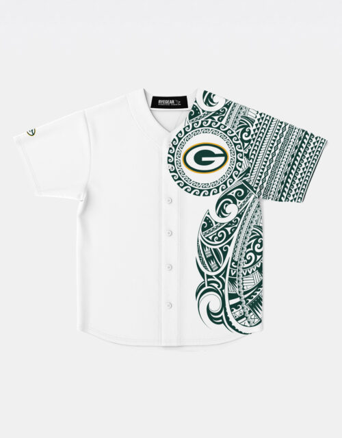 Green Bay Packers NFL Jersey – Polynesian White