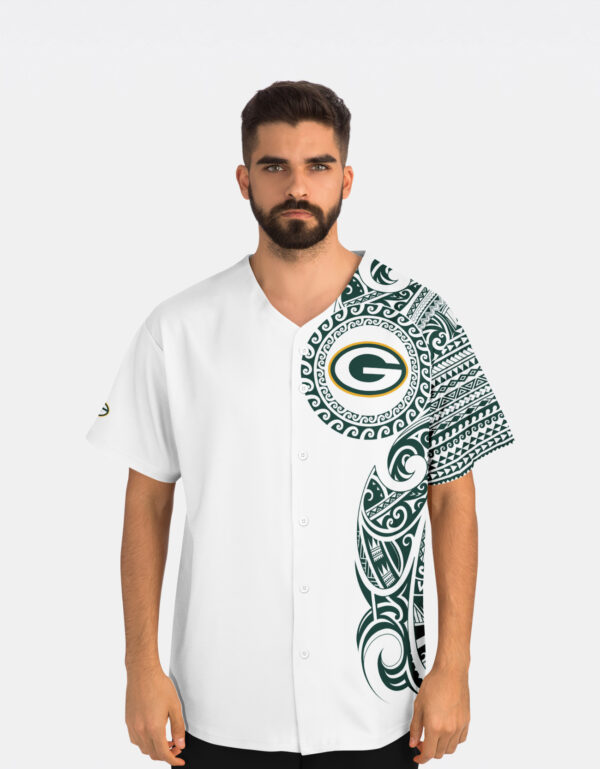 Green Bay Packers NFL Jersey – Polynesian White