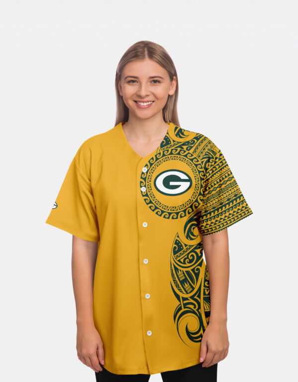 Green Bay Packers NFL Jersey – Polynesian Yellow