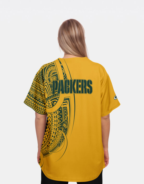 Green Bay Packers NFL Jersey – Polynesian Yellow