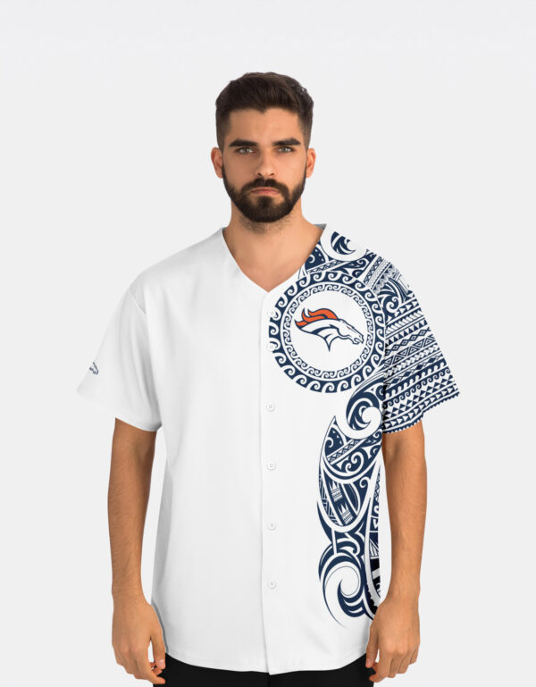 Denver Broncos NFL Jersey – Polynesian White