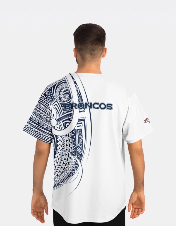 Denver Broncos NFL Jersey – Polynesian White