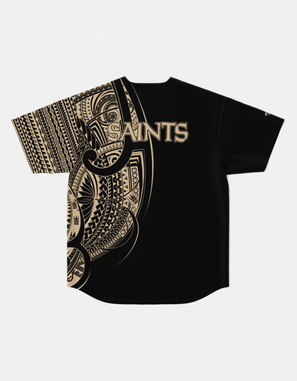 New Orleans Saints NFL Jersey - Polynesian Black