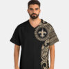 New Orleans Saints NFL Jersey - Polynesian Black