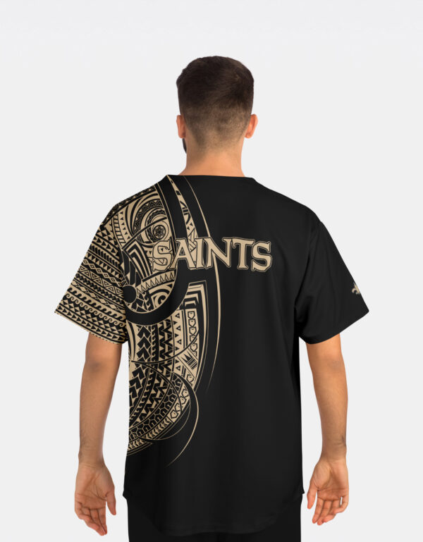 New Orleans Saints NFL Jersey - Polynesian Black