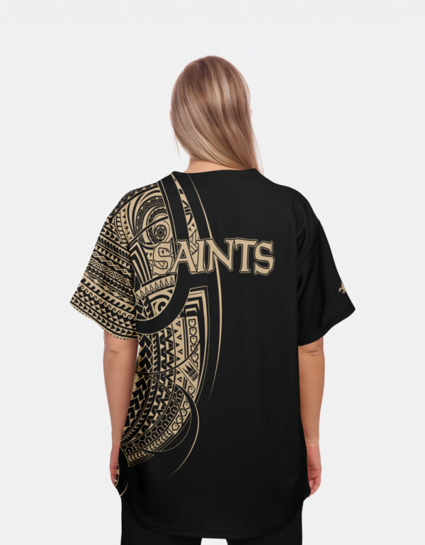 New Orleans Saints NFL Jersey - Polynesian Black