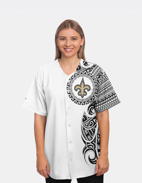 New Orleans Saints NFL Jersey - Polynesian White