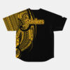 Pittsburgh Steelers NFL Jersey - Polynesian Black