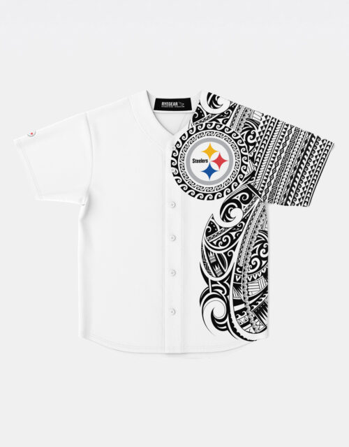 Pittsburgh Steelers NFL Jersey - Polynesian White