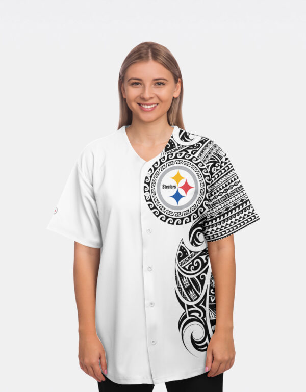 Pittsburgh Steelers NFL Jersey - Polynesian White