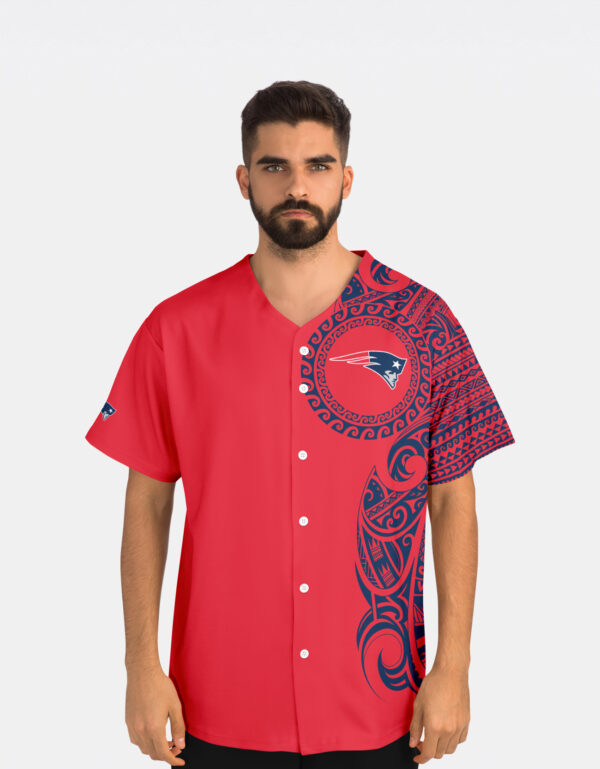 New England Patriots NFL Jersey – Polynesian Red