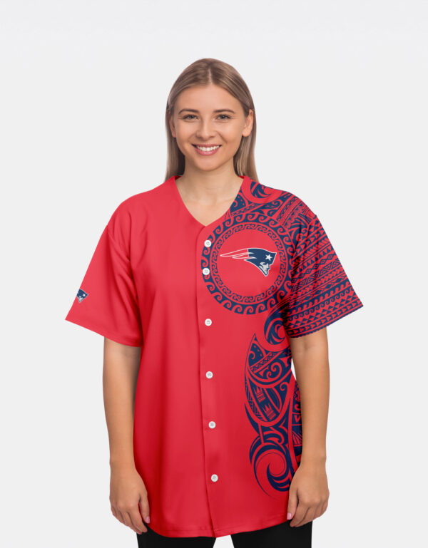 New England Patriots NFL Jersey – Polynesian Red