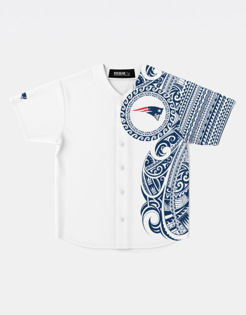 New England Patriots NFL Jersey – Polynesian White