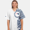 New England Patriots NFL Jersey – Polynesian White