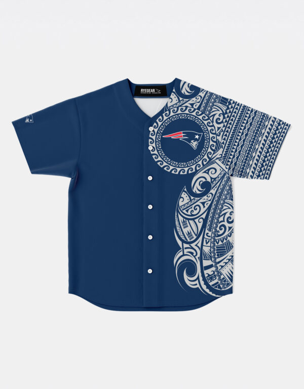 New England Patriots NFL Jersey – Polynesian Blue