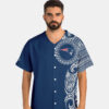 New England Patriots NFL Jersey – Polynesian Blue
