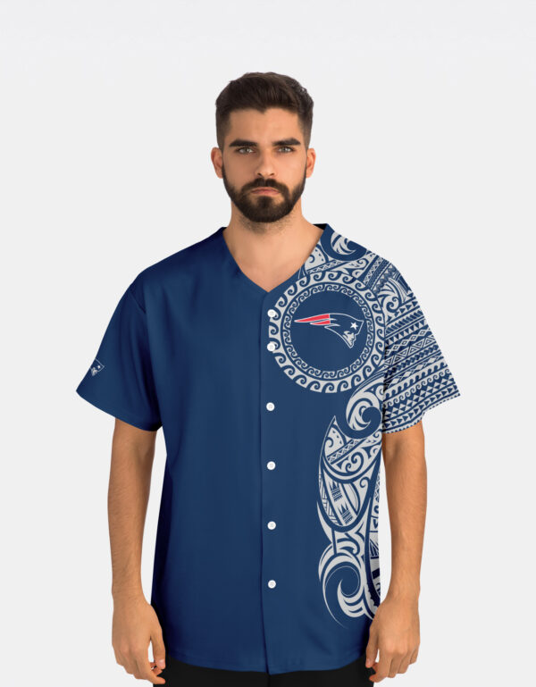 New England Patriots NFL Jersey – Polynesian Blue