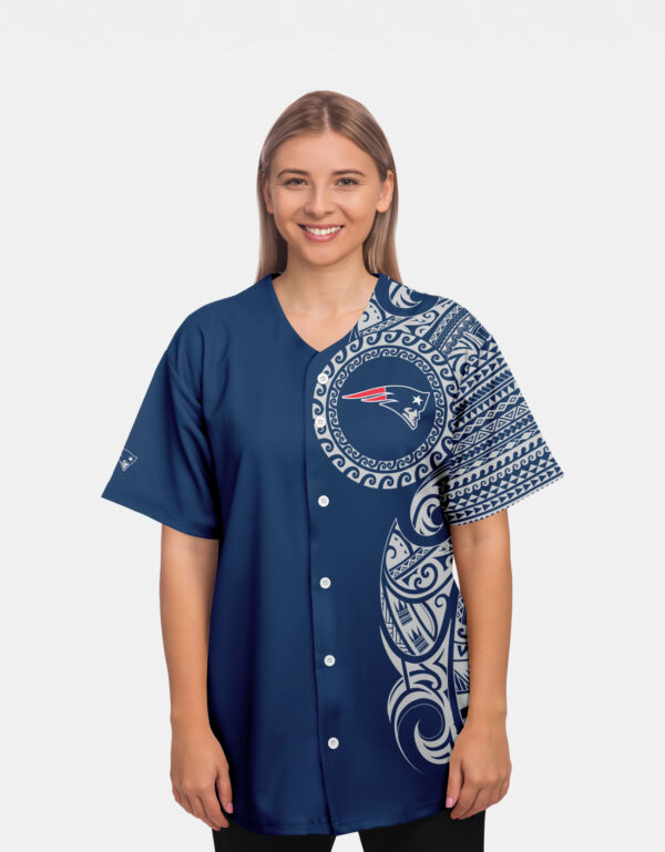 New England Patriots NFL Jersey – Polynesian Blue