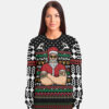 Santa Bouncer Ugly Christmas Sweatshirt