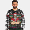 Santa Bouncer Ugly Christmas Sweatshirt
