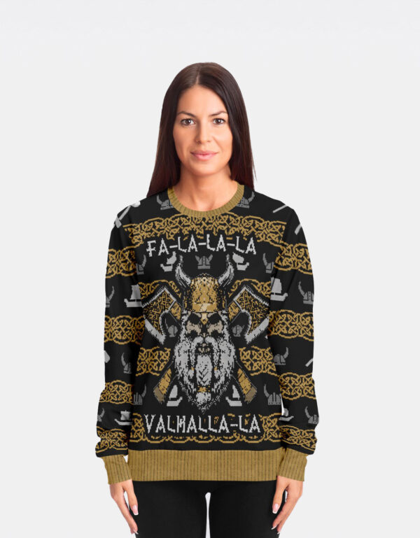 Valhalla Ugly Christmas Sweatshirt