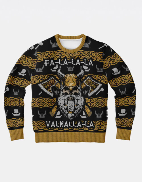 Valhalla Ugly Christmas Sweatshirt