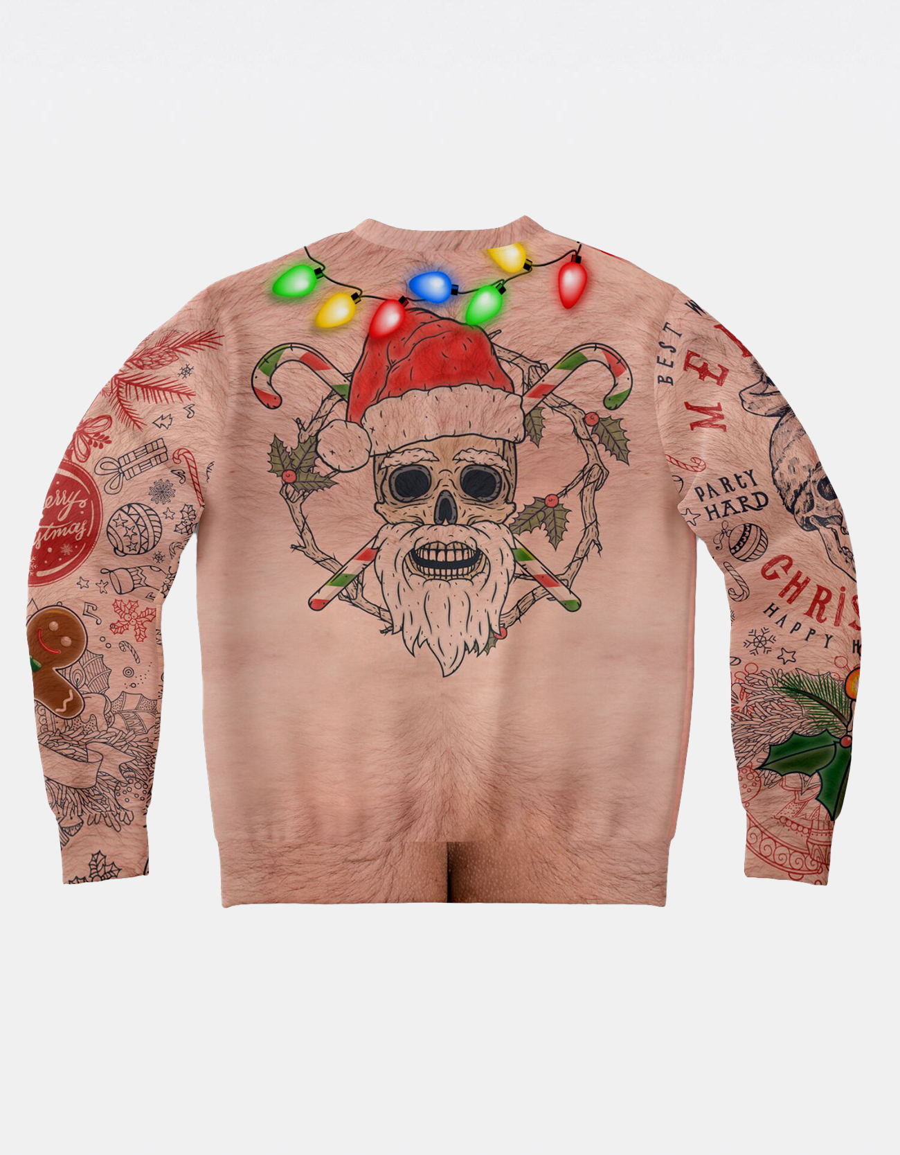 Topless Ugly Christmas Sweatshirt