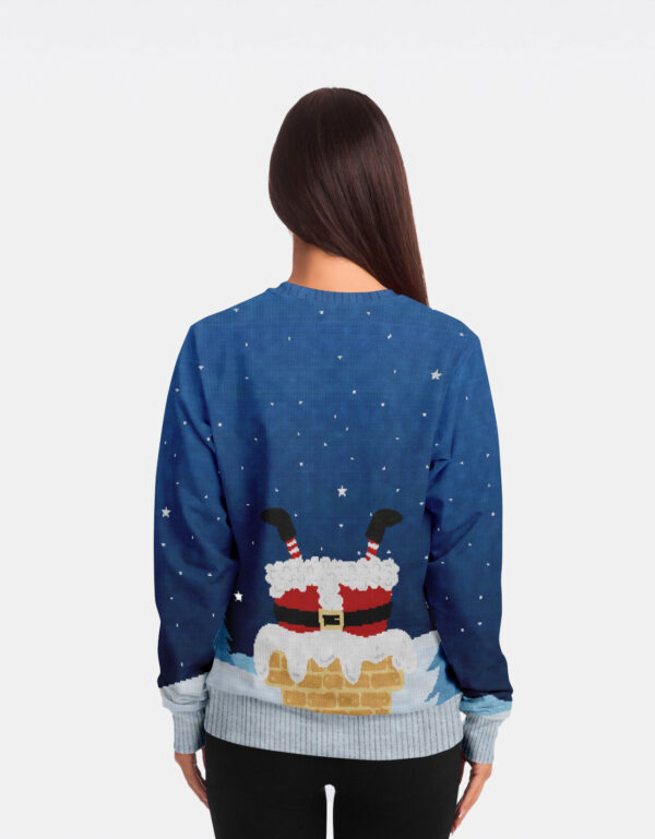 This Santa Loves To Go Down Ugly Christmas Sweatshirt