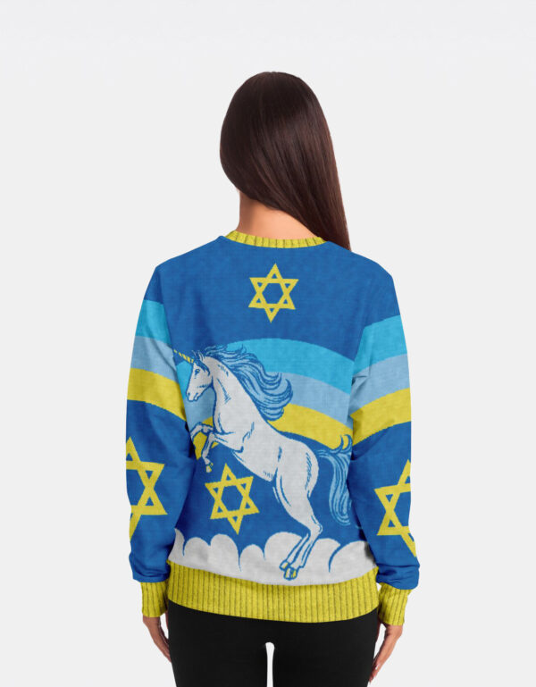 Jewnicorn Ugly Christmas Sweatshirt