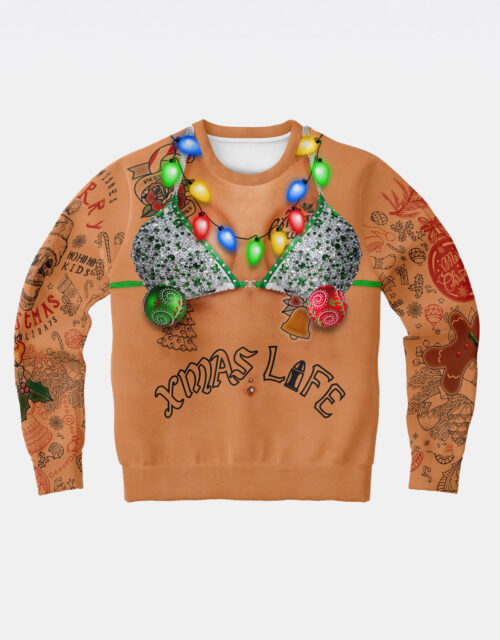 Beach Body Ugly Christmas Sweatshirt