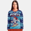 Surfing Swells Ugly Christmas Sweatshirt