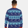 Surfing Swells Ugly Christmas Sweatshirt